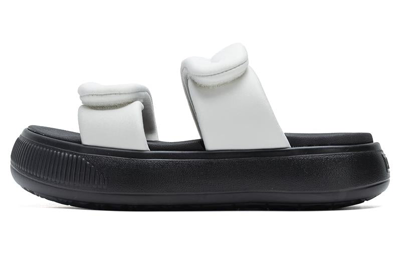 プーマ Puma Women's Mayu Puffy Slide Sandal "Sedate Gray/Puma Aged Silver" 399450-04