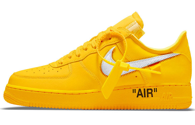 ナイキ エアフォース1 Off-White × Nike Air Force 1 Low "University Gold" DD1876-700