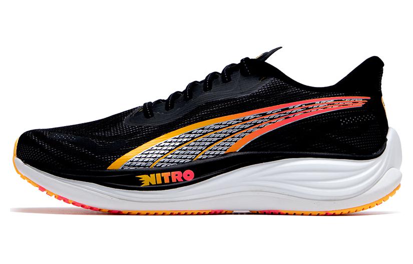 プーマ ヴェロシティ ニトロ Puma Velocity Nitro 3 FF "Puma Black/Puma Silver/Sun Stream" 309701-01