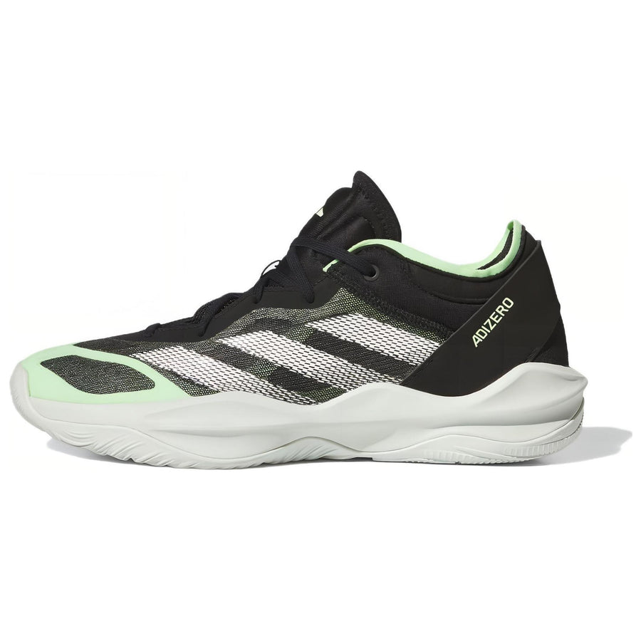 アディダス アディゼロ adidas Adizero Select 2.0 Low Basketball "Core Black/Cloud White/Green Spark" IE7870