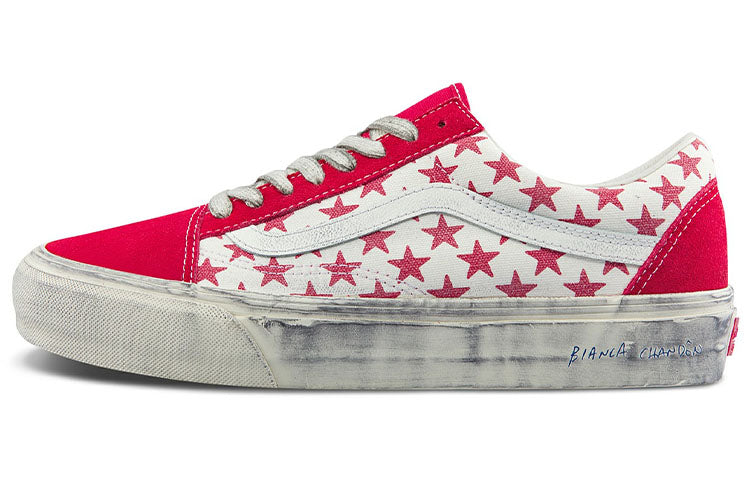 ヴァンズ オールドスクール Bianca Chandon × Vault by Vans Old Skool VLT LX "Red/White" VN0A4BVFY52