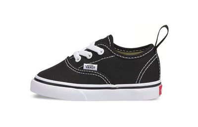 ヴァンズ オーセンティック Vans TD Authentic Elastic Laces "Black/True White" VN0A34A1LXN