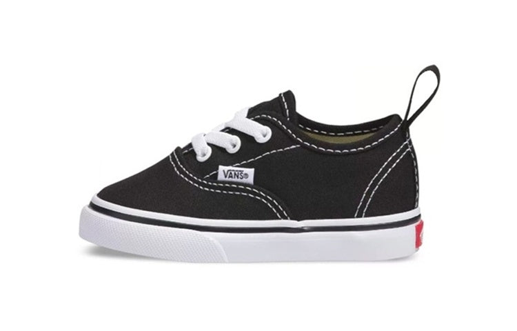 ヴァンズ オーセンティック Vans TD Authentic Elastic Laces "Black/True White" VN0A34A1LXN