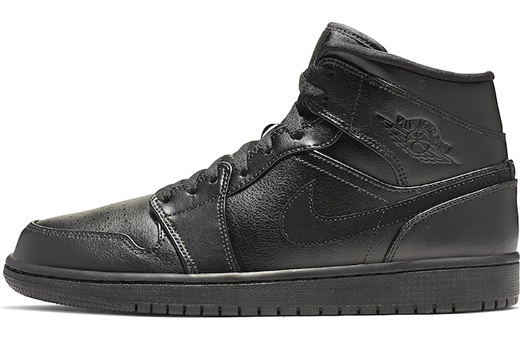 エアジョーダン1 Nike Air Jordan 1 Mid "Black" (2019) 554724-090