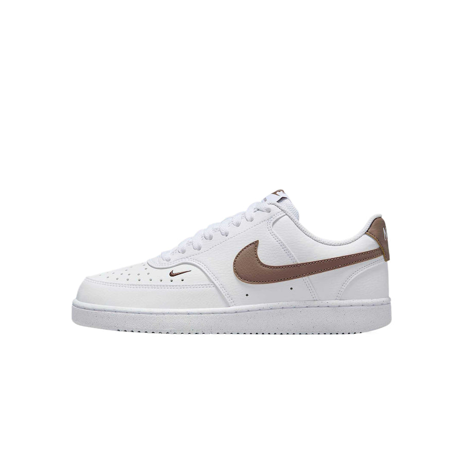 ナイキ コートビジョン Nike Women's Court Vision Low Next Nature "White/Brown" FV9952-103