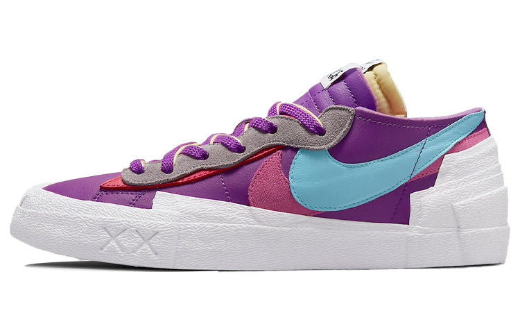 ナイキ ブレーザー KAWS × sacai × Nike Blazer Low "Purple Dusk" DM7901-500
