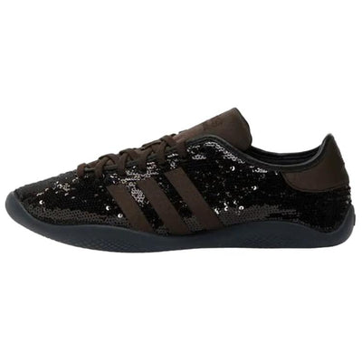 アディダス Wales Bonner × adidas Karintha Lo "Core Black/Silver Metallic/Dark Brown" JR0259