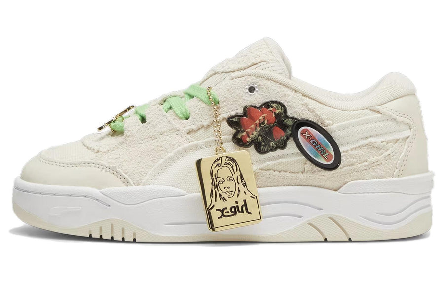 プーマ X-girl × Puma Women's Puma 180 "Alpine Snow/Frosted Ivory" 396250-01