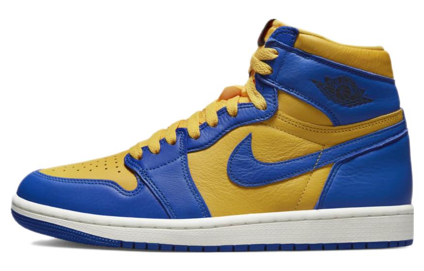 エアジョーダン1 Nike Women's Air Jordan 1 High OG "Game Royal and Varsity Maize" FD2596-700