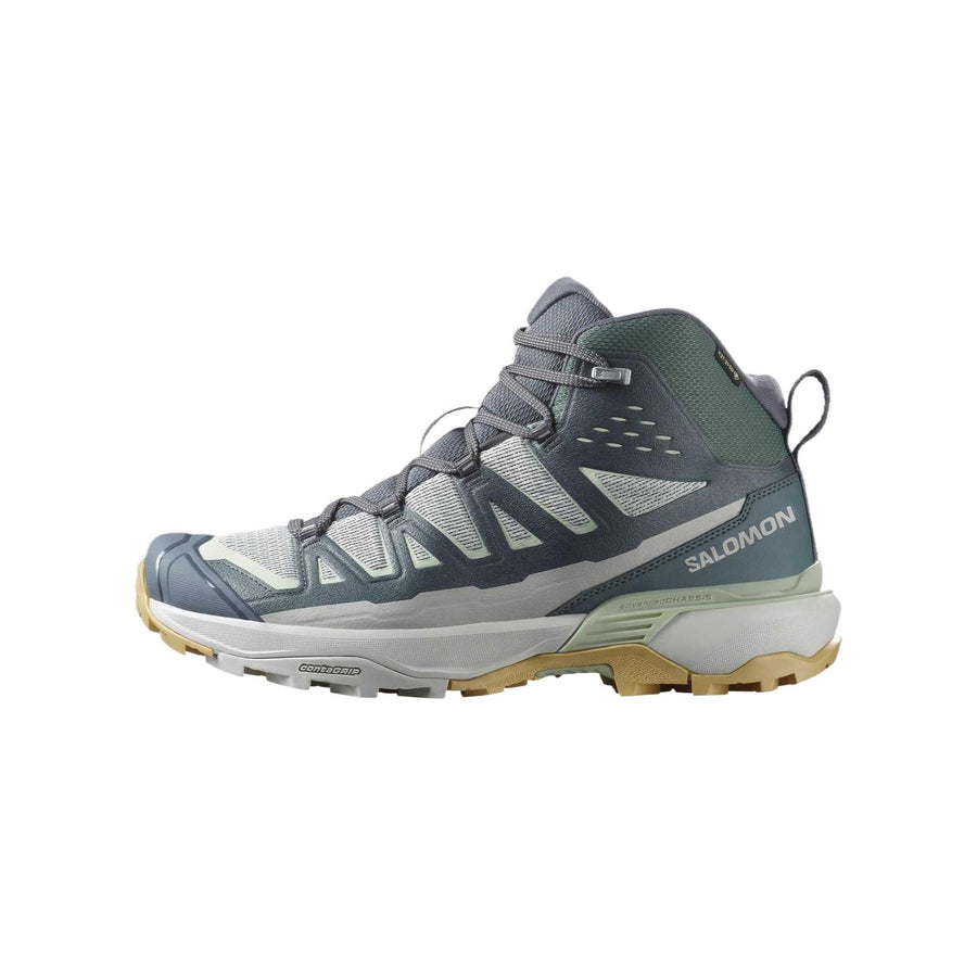 サロモン X ウルトラ Salomon X Ultra 360 Edge Mid GORE-TEX "Gray Violet/Turbulence/Sea Foam" L47816000