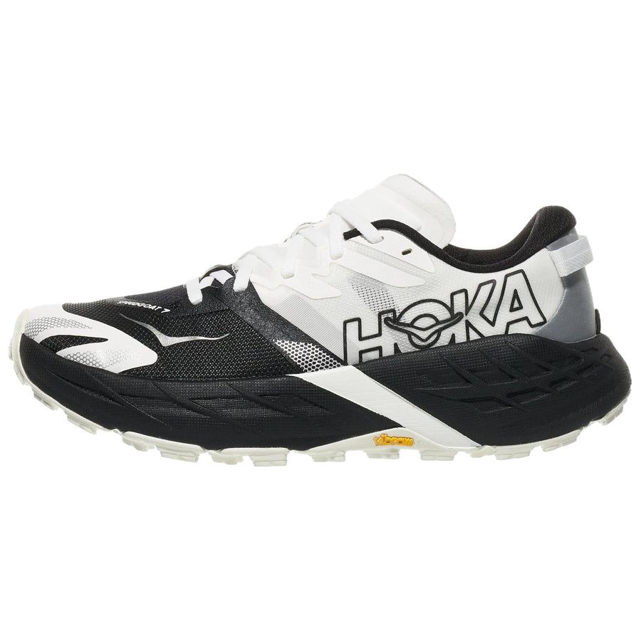 ホカ Hoka Women's Speedgoat 7 "Black/White" 1171929-BWHT