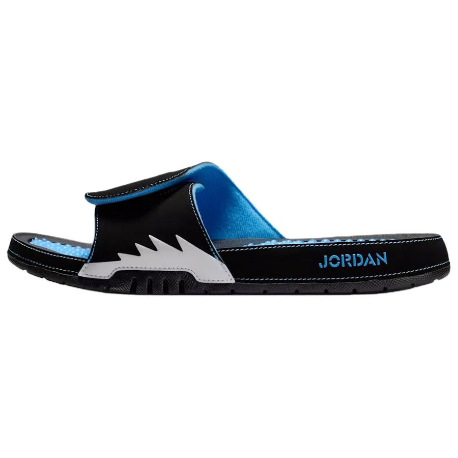 ジョーダン Nike Jordan Hydro 5 Retro Slide "Black/White/University Blue" 555501-004