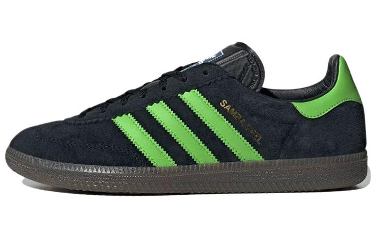 アディダス サンバ adidas Samba Deco SPZL "Core Black/Lucid Lime/Gum" IF5738