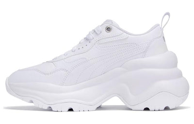 プーマ Puma Women's Cilia Wedge "Puma White/Puma Silver" 393915-02