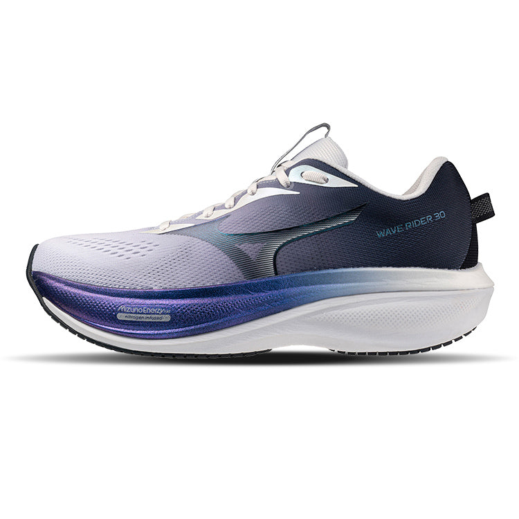 ミズノ Mizuno Wave Rider 30 "Black/White/Deep Blue" J1GS262099