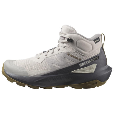 サロモン Salomon Women's Elixir Activ Mid GORE-TEX "Silver Cloud/Nine Iron/Gothic Olive" L47564200