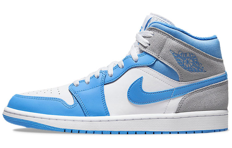 エアジョーダン1 Nike Air Jordan 1 Mid "University Blue" DX9276-100
