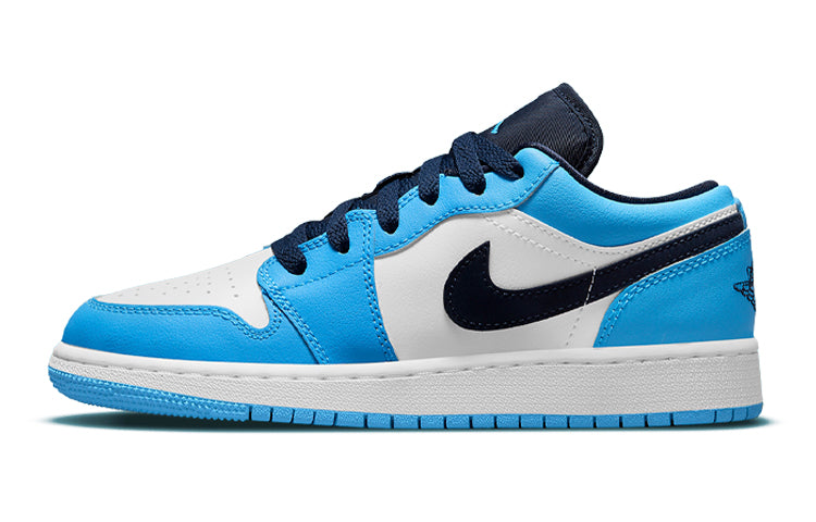 エアジョーダン1 Nike GS Air Jordan 1 Low "University Blue" 553560-144