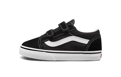 ヴァンズ オールドスクール Vans TD Old Skool V "Black/White" VN000D3YBLK