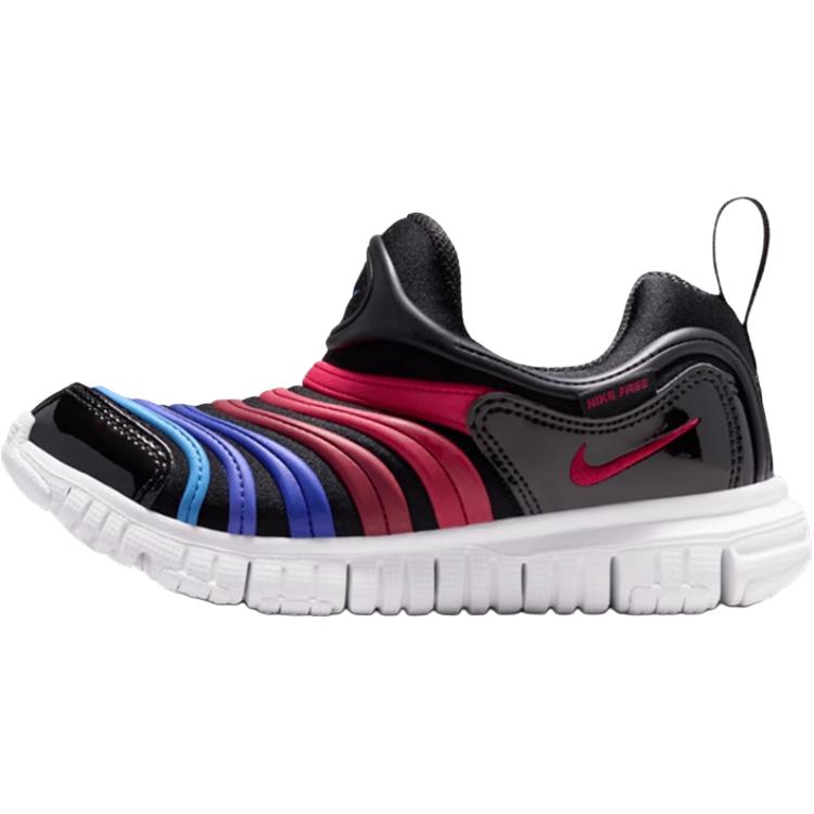 ナイキ Nike PS Dynamo Free "Black/University Blue/Rush Pink/Team Red" 343738-031