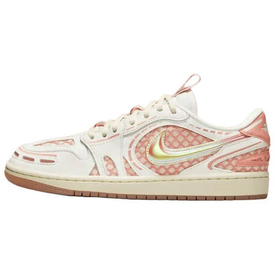 エアジョーダン1 Nike Women's Air Jordan 1 Low Method Of Make V3 "Sail/Coconut Milk/Washed Coral/Light Madder Root" HQ2186-180