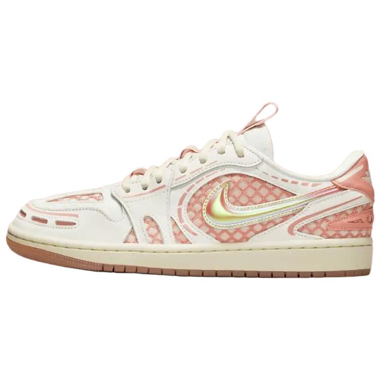 エアジョーダン1 Nike Women's Air Jordan 1 Low Method Of Make V3 "Sail/Coconut Milk/Washed Coral/Light Madder Root" HQ2186-180