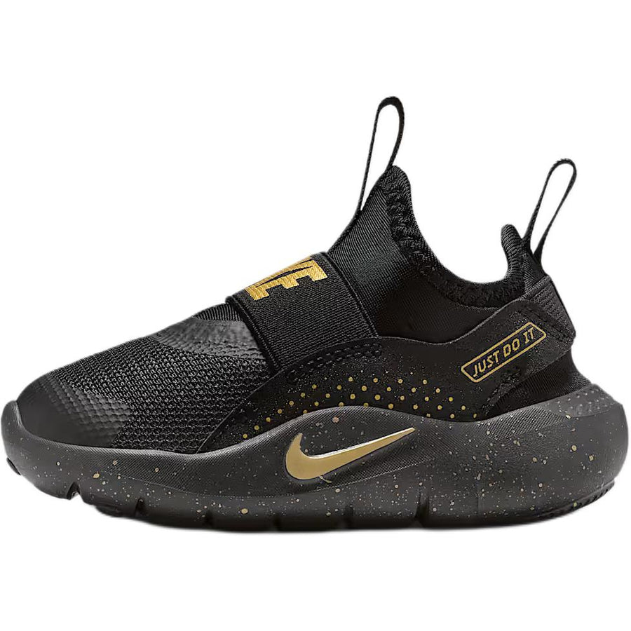 ナイキ Nike TD Flex Runner 4 "Black/Black/Metallic Gold" IM6738-001