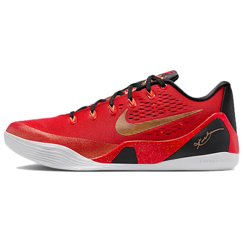 ナイキ コービー Nike Kobe 9 Low Protro EM "China/University Red and Metallic Gold" IH1400-600