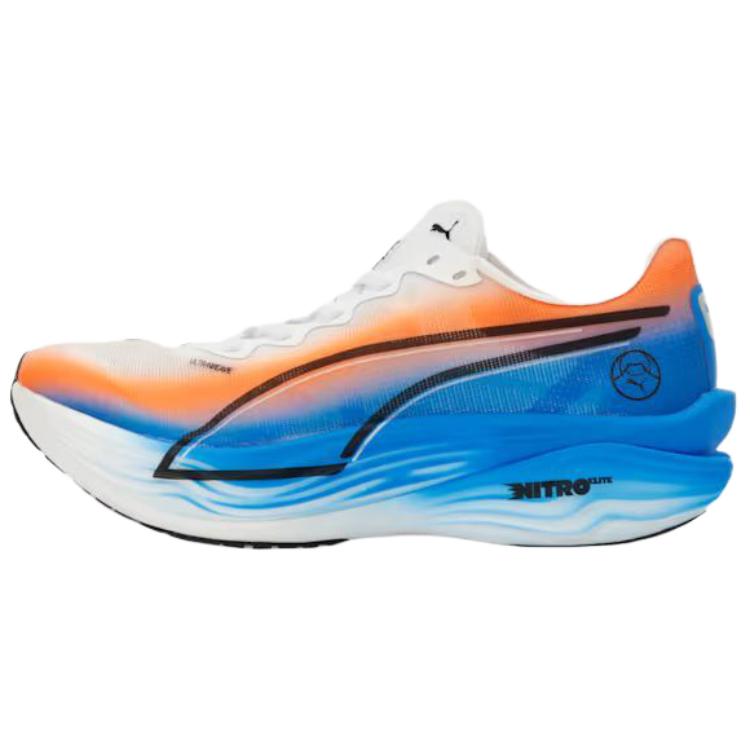 プーマ Puma Women's Deviate Nitro Elite 3 Ekiden "PUMA White/Heat Fire/PUMA Black" 313421-01