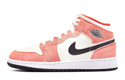 エアジョーダン1 Nike GS Air Jordan 1 Mid "Orange Suede" DV1336-800