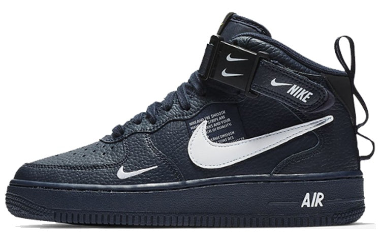 ナイキ エアフォース1 Nike GS Air Force 1 Mid "Obsidian Tour Yellow White" AV3803-400