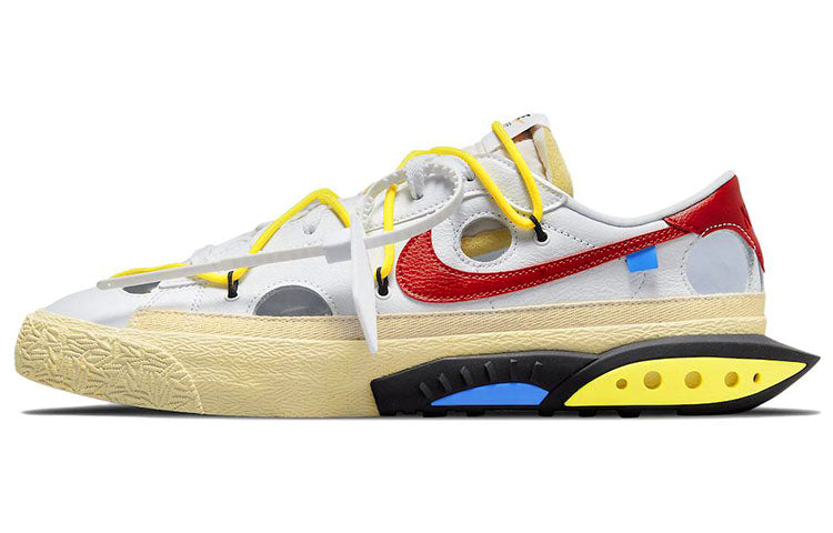 ナイキ ブレーザー Off-White × Nike Blazer Low "White and University Red" DH7863-100