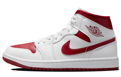 エアジョーダン1 Nike Women's Air Jordan 1 Mid "Reverse Chicago" BQ6472-161