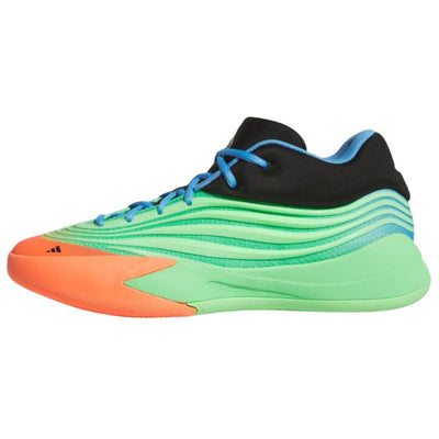 アディダス adidas Dame 10 "Lime Burst/Signal Coral/Blue Burst" KI5949
