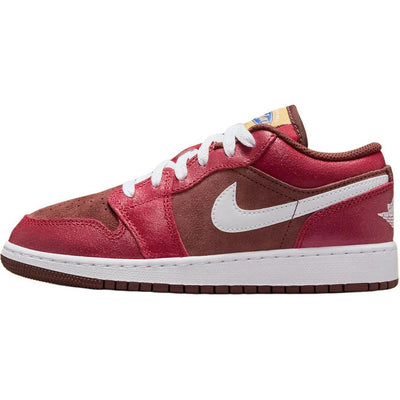 エアジョーダン1 Nike GS Air Jordan 1 "Dark Pony/Varsity Red/Coconut Milk/White" HF3202-200