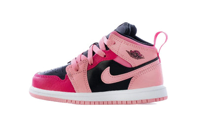 エアジョーダン1 Nike TD Air Jordan 1 Mid "Coral Chalk" 640735-662