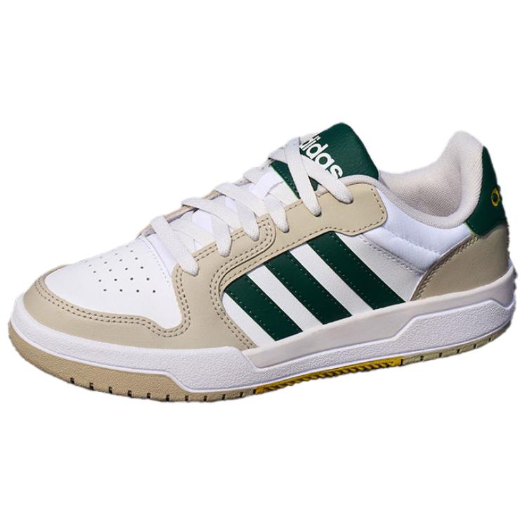アディダス adidas Entrap Low Trainers "Cloud White/Collegiate Green/Putty Grey" JR7980