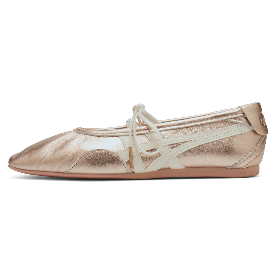 オニツカタイガー Onitsuka Tiger Women's Gymnarina "Rose Gold/Cream" 1182A754-700