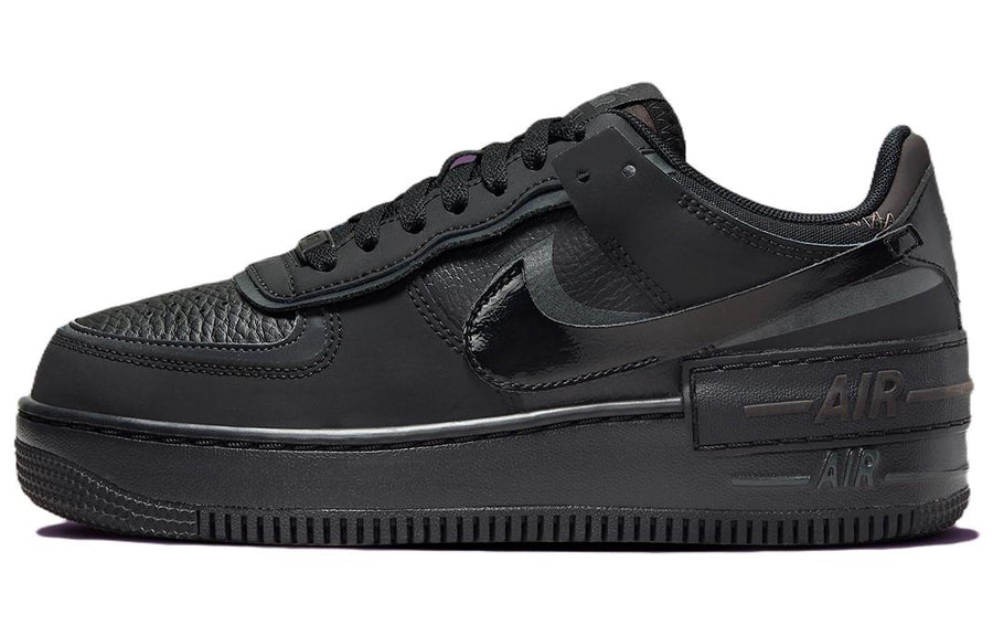 ナイキ エアフォース1 Nike Women's Air Force 1 Shadow "Black/Anthracite/Velvet Brown" FB7582-001