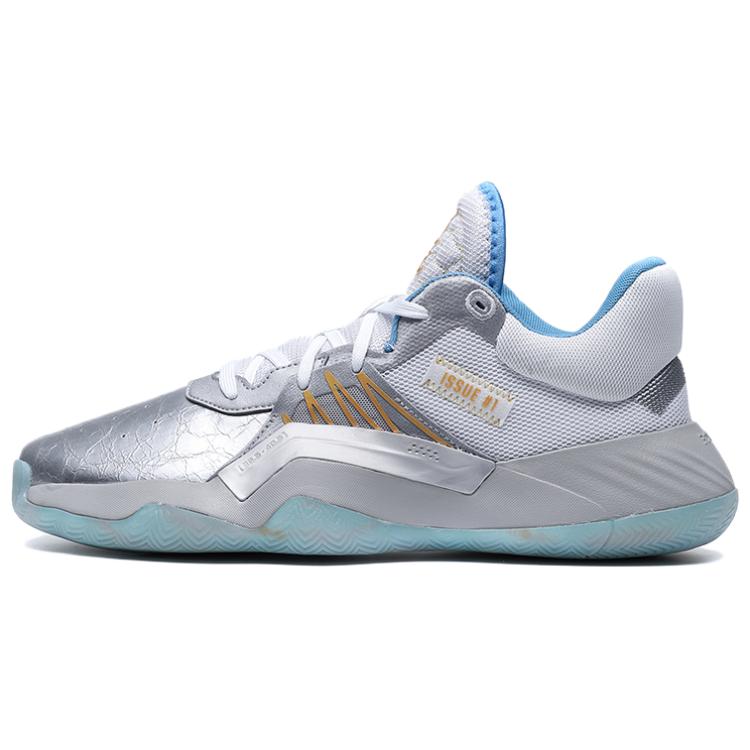 アディダス adidas D.O.N Issue 1 GCA "Light Blue/Gold Metallic/Footwear White" FW3657