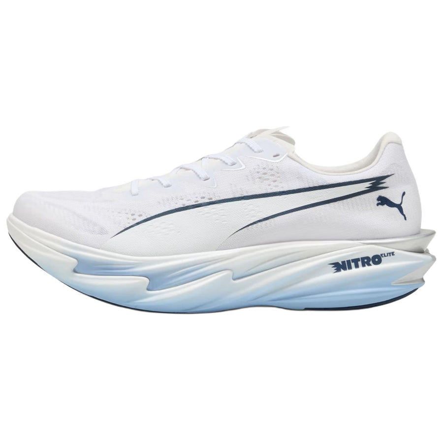 プーマ Puma Deviate Nitro Elite 4 "PUMA White/Chambray Blue/Persian Blue" 312127-09