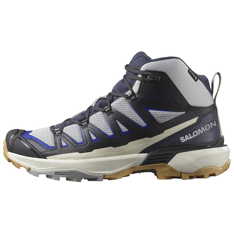 サロモン Salomon × Ultra 360 Edge Mid GORE-TEX "Gray Violet/Black/Surf The Web" L47698500