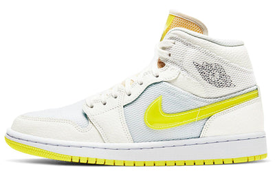 エアジョーダン1 Nike Women's Air Jordan 1 Mid SE "Voltage Yellow" DB2822-107