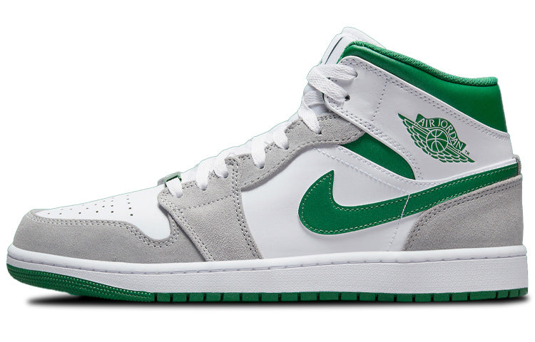 エアジョーダン1 Nike Air Jordan 1 Mid "Green Grey White" DC7294-103