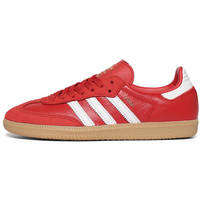 アディダス サンバ adidas Women's Samba OG "Better Scarlet/Cloud White/Gold Metallic" IE6524