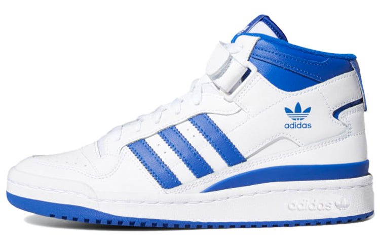 アディダス フォーラム adidas Women's Forum Mid "White Royal Blue" G57985