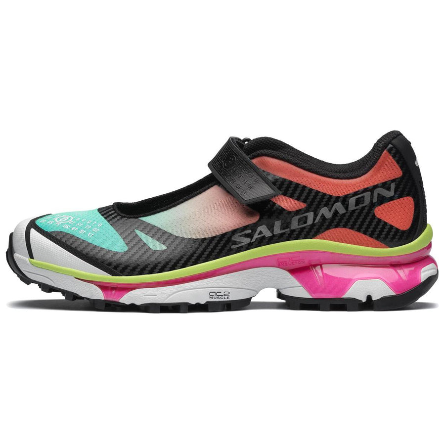 サロモン XT-Mary MM6 Maison Margiela × Salomon XT-Mary Jane "Ginger/Electric Green/Knockout Pink" L47682500