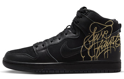 ナイキ SB ダンク Faust × Nike SB Dunk High "Black and Metallic Gold" DH7755-001