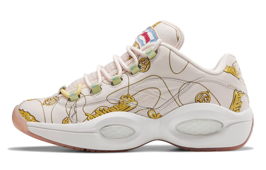 リーボック Billionaire Boys Club Icecream × Reebok Question Low "Pink/White/Yellow" FZ4341