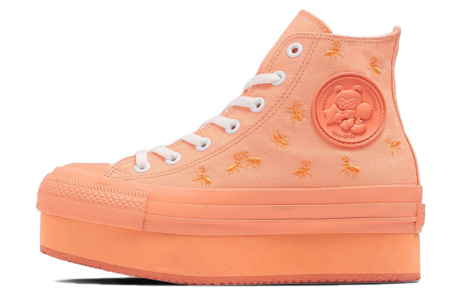 コンバース ancco × Converse AS (R) Chunkyline HI "Pastel Orange" 31308090